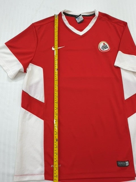 Nike Men's Red/White Soccer Jersey XL Dri-FIT