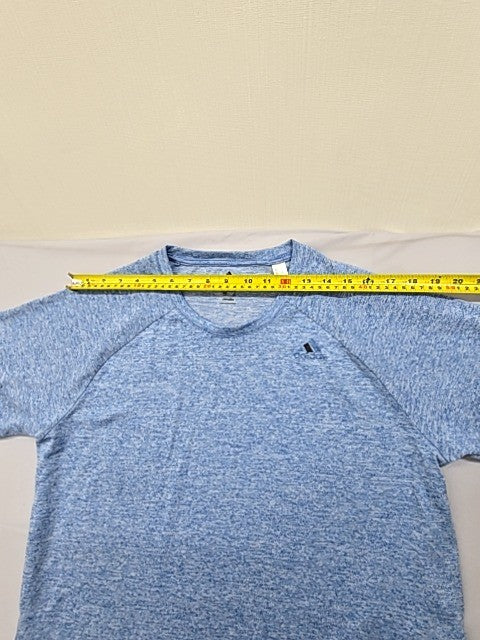 Adidas Men's Blue Climacool Short Sleeve T-Shirt Size L Regular