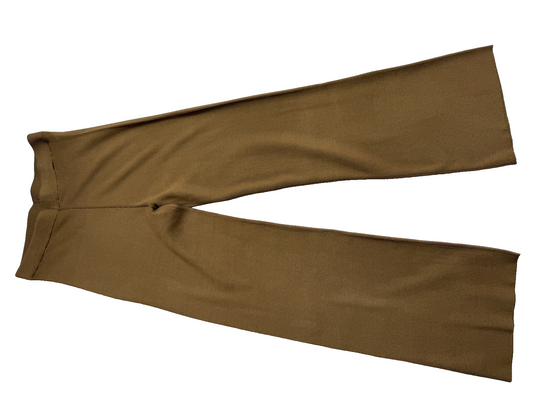 Lindex Women's Brown Pants – Size M, Wide Leg
