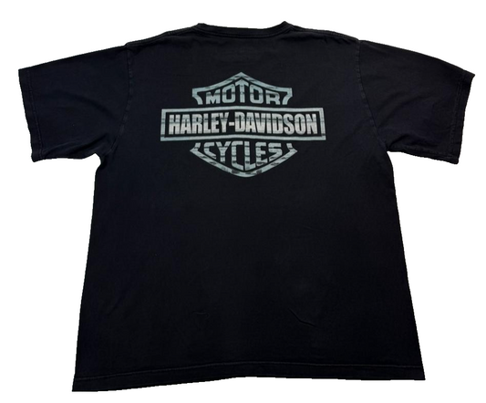 Nasty Gal Vintage Harley Davidson Graphic T-Shirt In Black - 2Xl