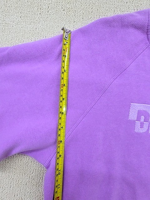 DKNY Sport Purple Women's Sweatshirt M Raglan Long Sleeve