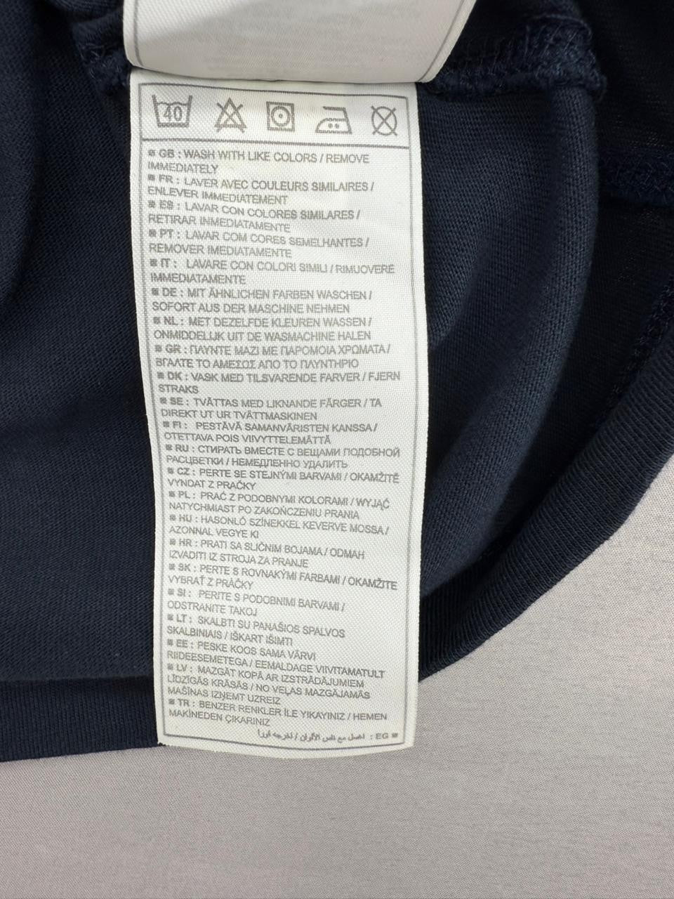 Nike Men's Medium Midnight Navy Cotton T-Shirt Short Sleeve Crewneck