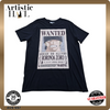 Unverified Brand Men's Black T-Shirt – Size L, One Piece Roronoa Zoro, Graphic