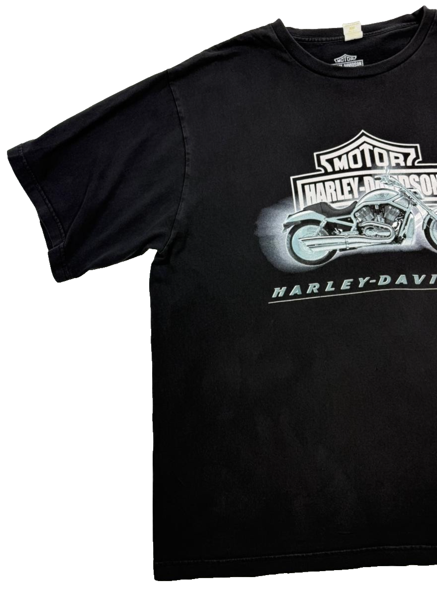 Nasty Gal Vintage Harley Davidson Graphic T-Shirt In Black - 2Xl