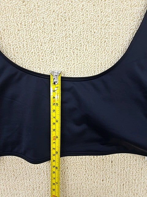 Only Women's Bikini Top Black Sports Bra Style Women's Swimwear Size XL