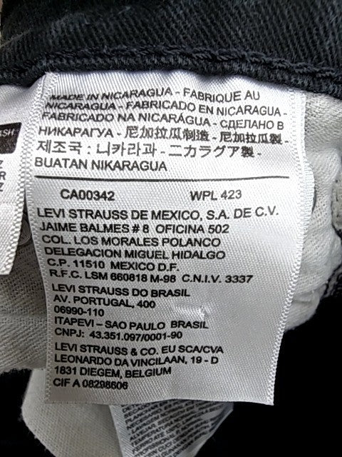 Levi's Men's Black Skinny 510 Jeans Size 30x32 Stretch