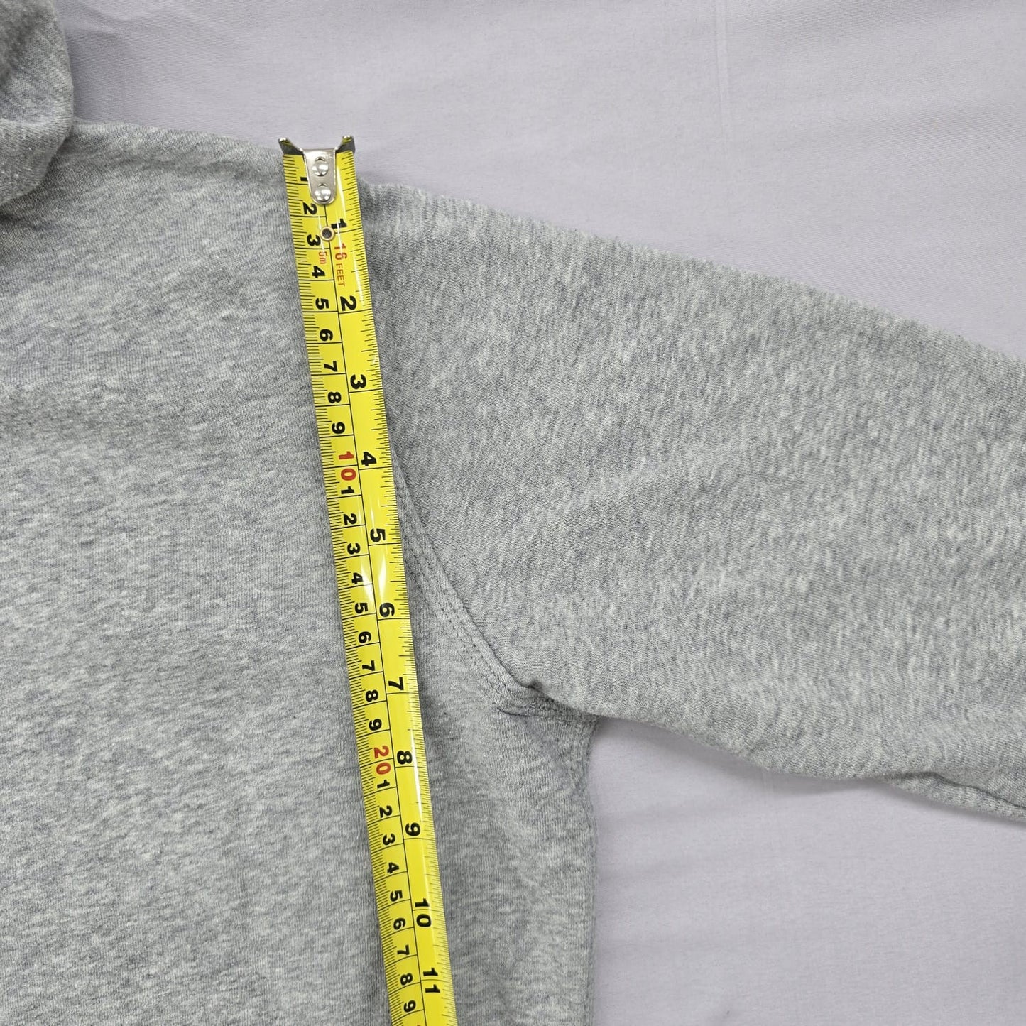 Nike Men's Grey Fleece Pullover Hoodie Size M