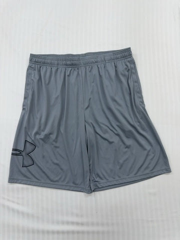 Under Armour Men's HeatGear Gray Athletic Shorts XL Loose