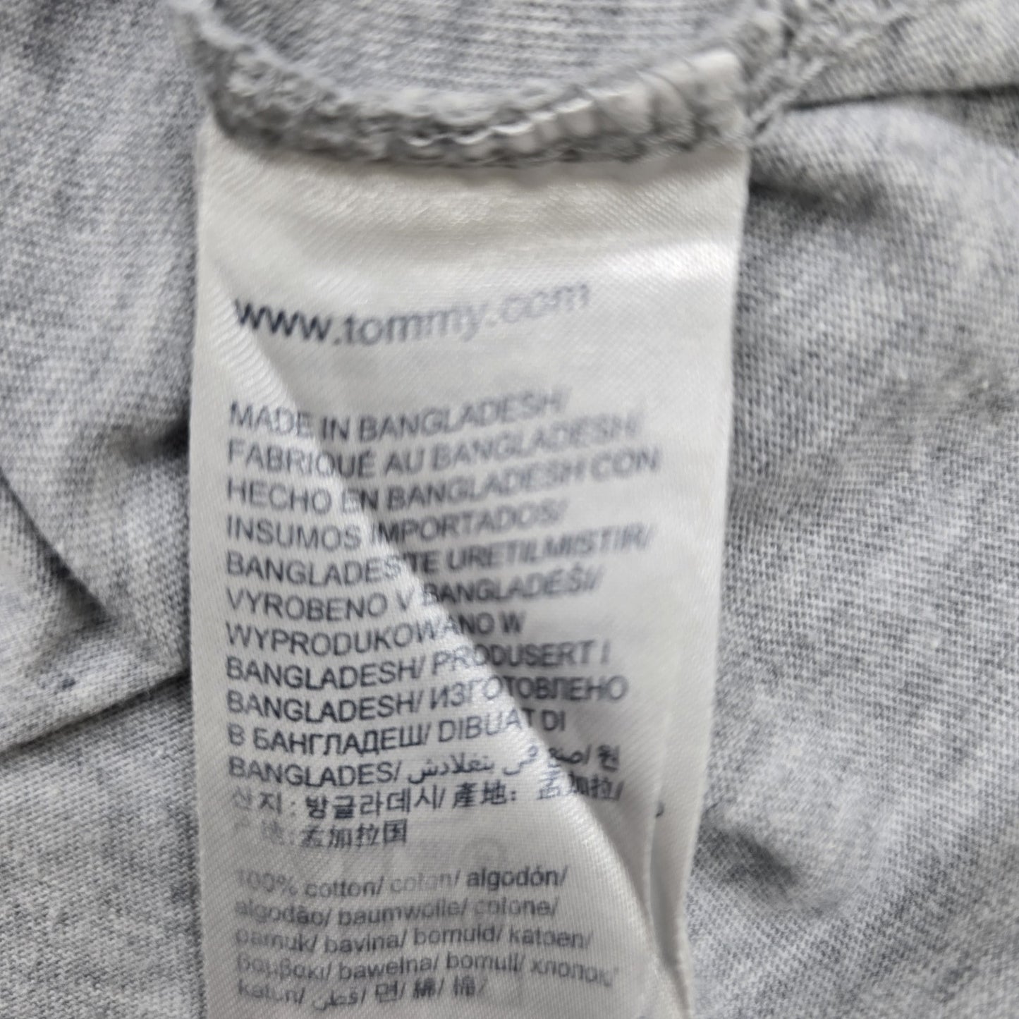 Tommy Jeans Women Gray T-Shirt size M product image 4