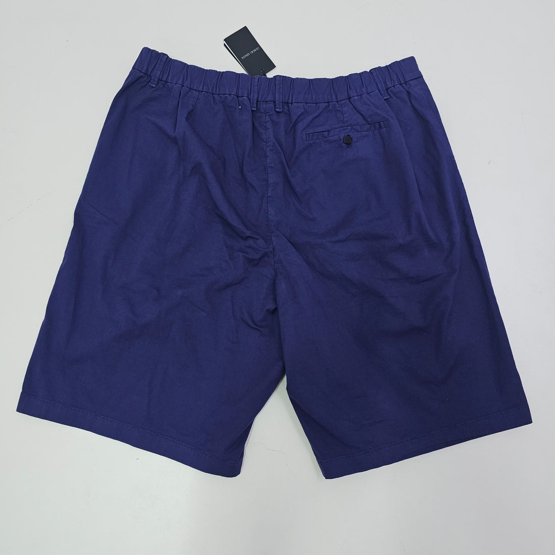 Giorgio Armani Bermuda Pleated Shorts Trunks Purple 56 BNWT