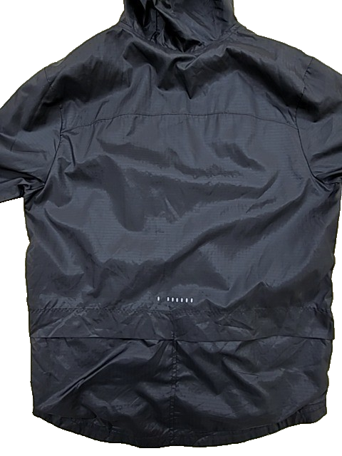 Nike Women's Black Hooded Running Jacket Size M CU3217-010