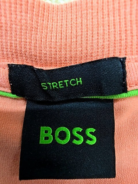 Boss XL Orange Short Sleeve Logo Stretch Jersey Crewneck T-Shirt Germany