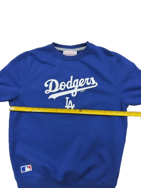 New Era LA Dodgers Sweatshirt Men's S Royal Blue Crew Neck MLB