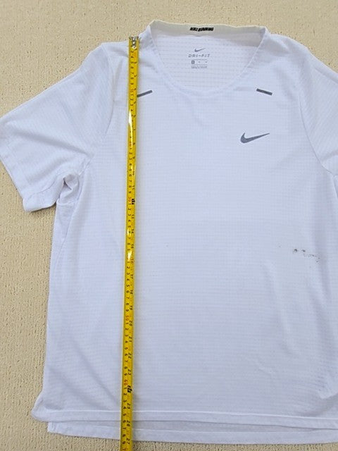 Nike Dri-FIT Men's XL White Running T-Shirt Reflective
