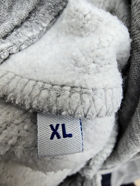 Jack & Jones Men's Oversized Grey Hoodie XL Originals Cotton Blend