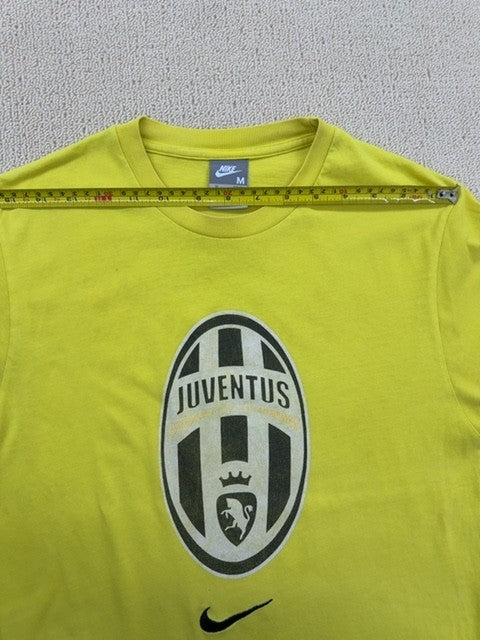 Nike Men's M Yellow Striped Dri-FIT Short Sleeve Jersey