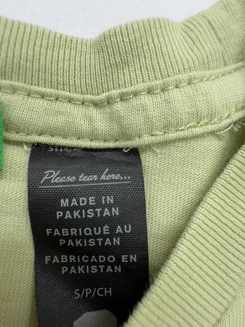 Dockers Men Light Olive Slim Fit T-Shirt Size SP/Ch Crew Neck