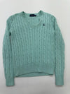 Polo Ralph Lauren Youth Blue Sweater – Size S, V-Neck – Ref 04CA2