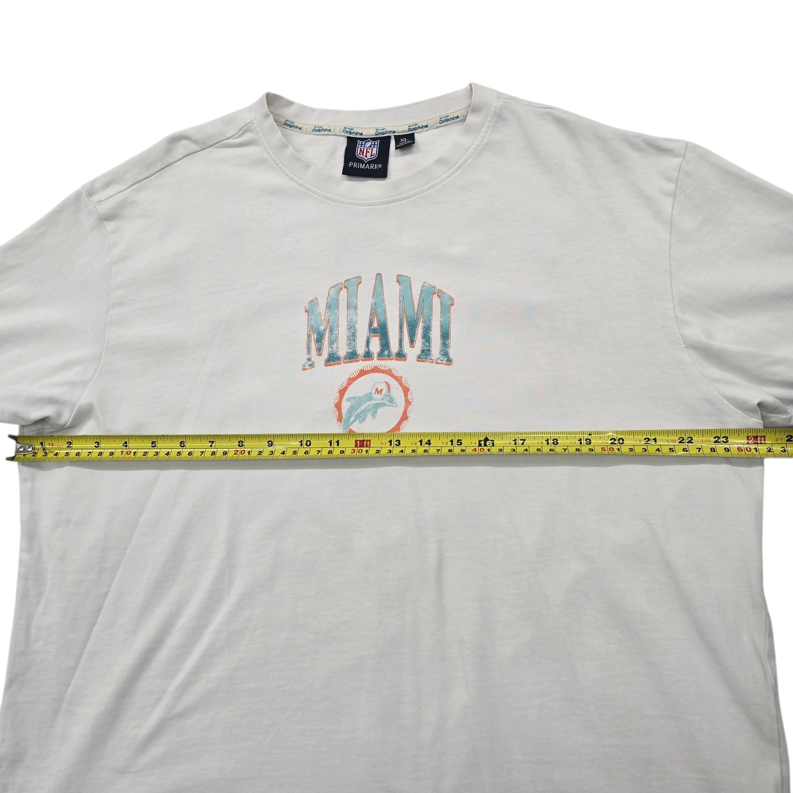 Dolphins Men White T-Shirt size XL product image 7
