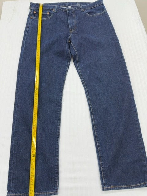 Levi's Men's 502 Taper Dark Blue Jeans W38 L32