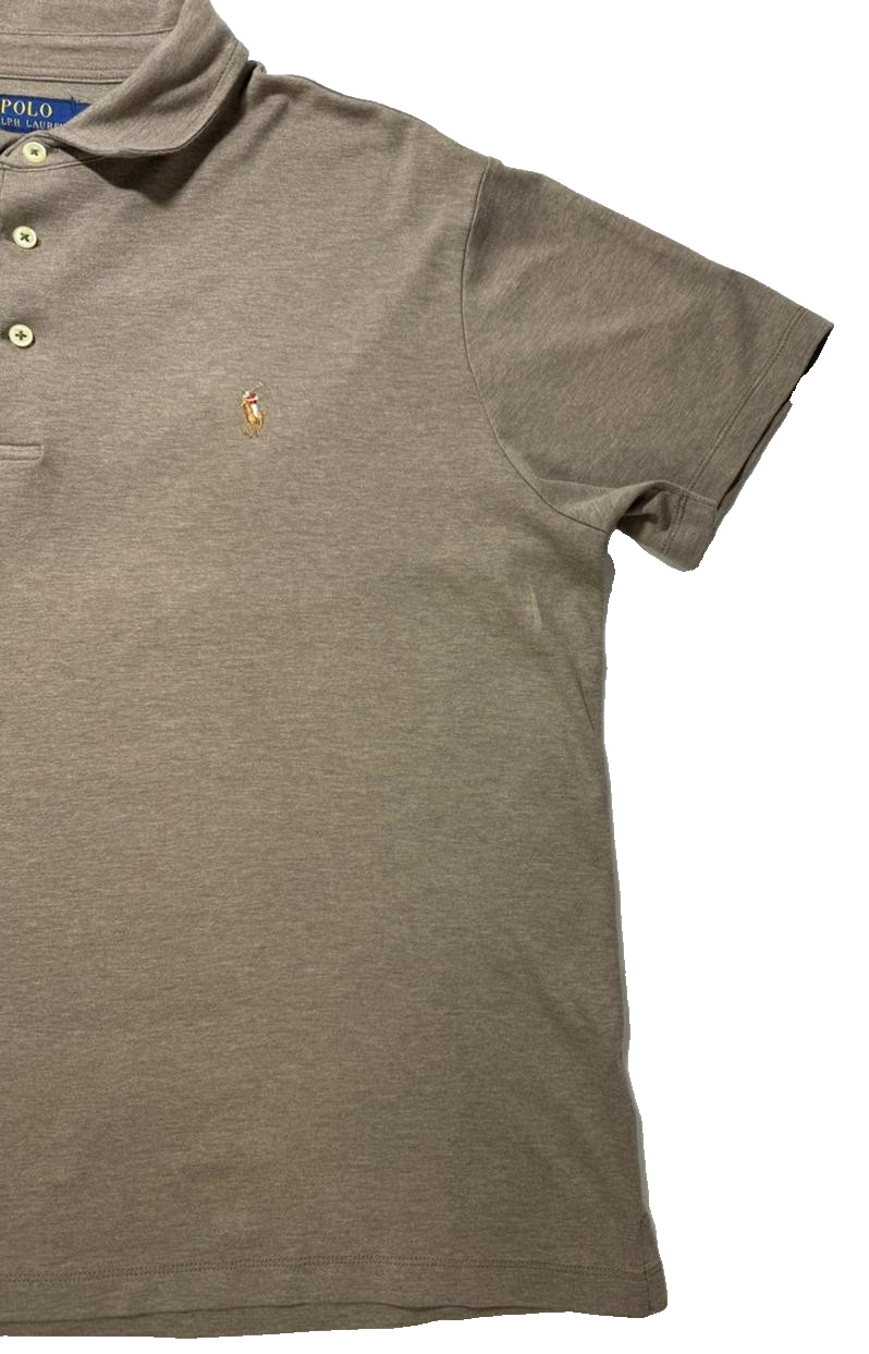 Classic Fit Soft-Touch Polo Shirt - Size L