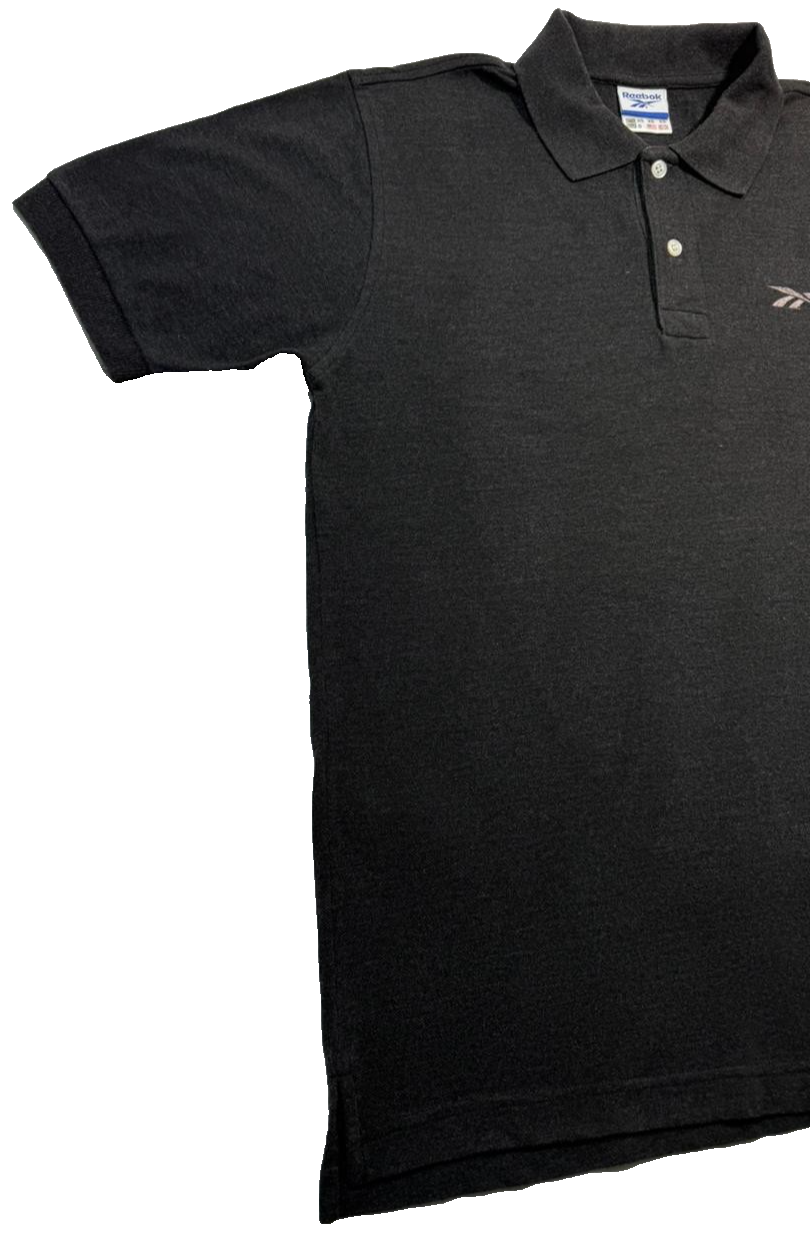 Black Reebok Men's Polo Shirt - Size XS