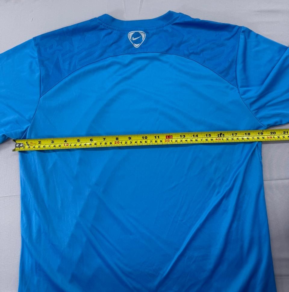 Nike Men's Blue Athletic T-Shirt Size M Loose Fit Crewneck