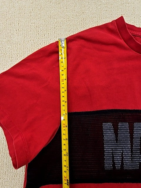 Marvel Men's Red 2XL Short Sleeve Color Block Graphic T-Shirt
