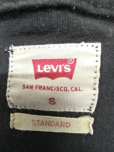 Levi's Men Black T-Shirt size S product image 6