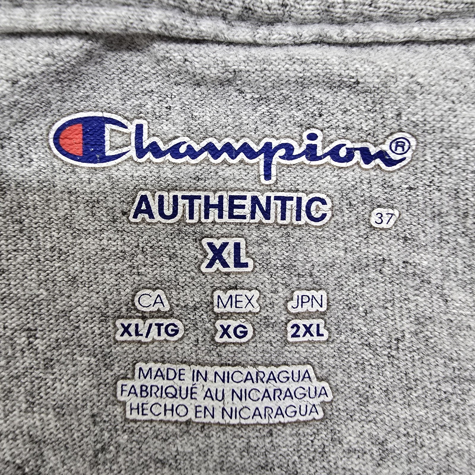 Champion Men Gray T-Shirt size XL product image 3