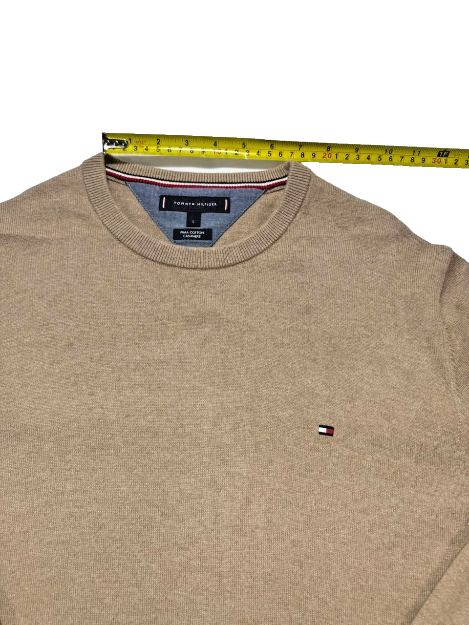 Tomm Hilfiger Pima Cotton Cashmer Light Brown