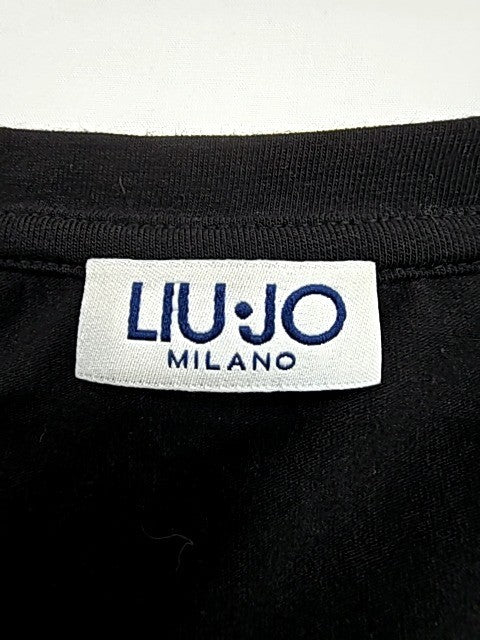 Liu Jo Women Black T-Shirt size XS product image 3