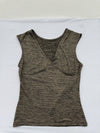 DKNY Women's Multicolor Tank Top – Size S, Sleeveless, V-Neck
