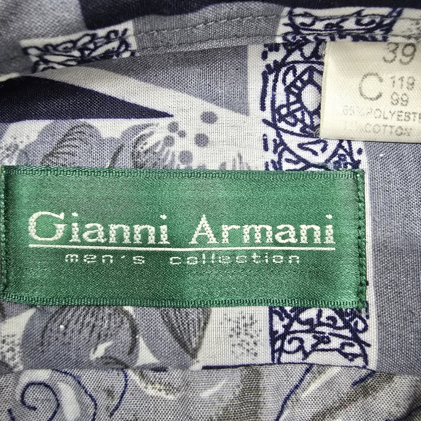 Armani Men Gray Shirt size 39 product image 3