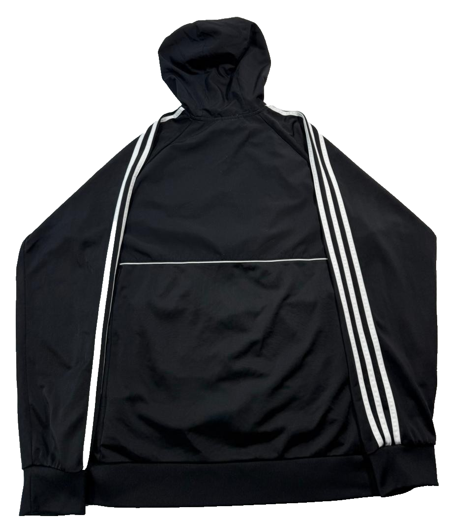 Adidas Tango Half-Zip Pullover Soccer Hoodie In Black -Size L