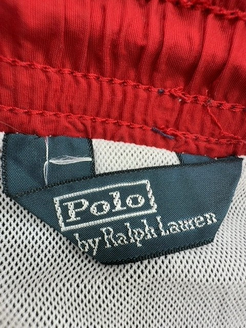 Polo Ralph Lauren Blue Nylon Swim Trunks Mesh Lined Men's Regular