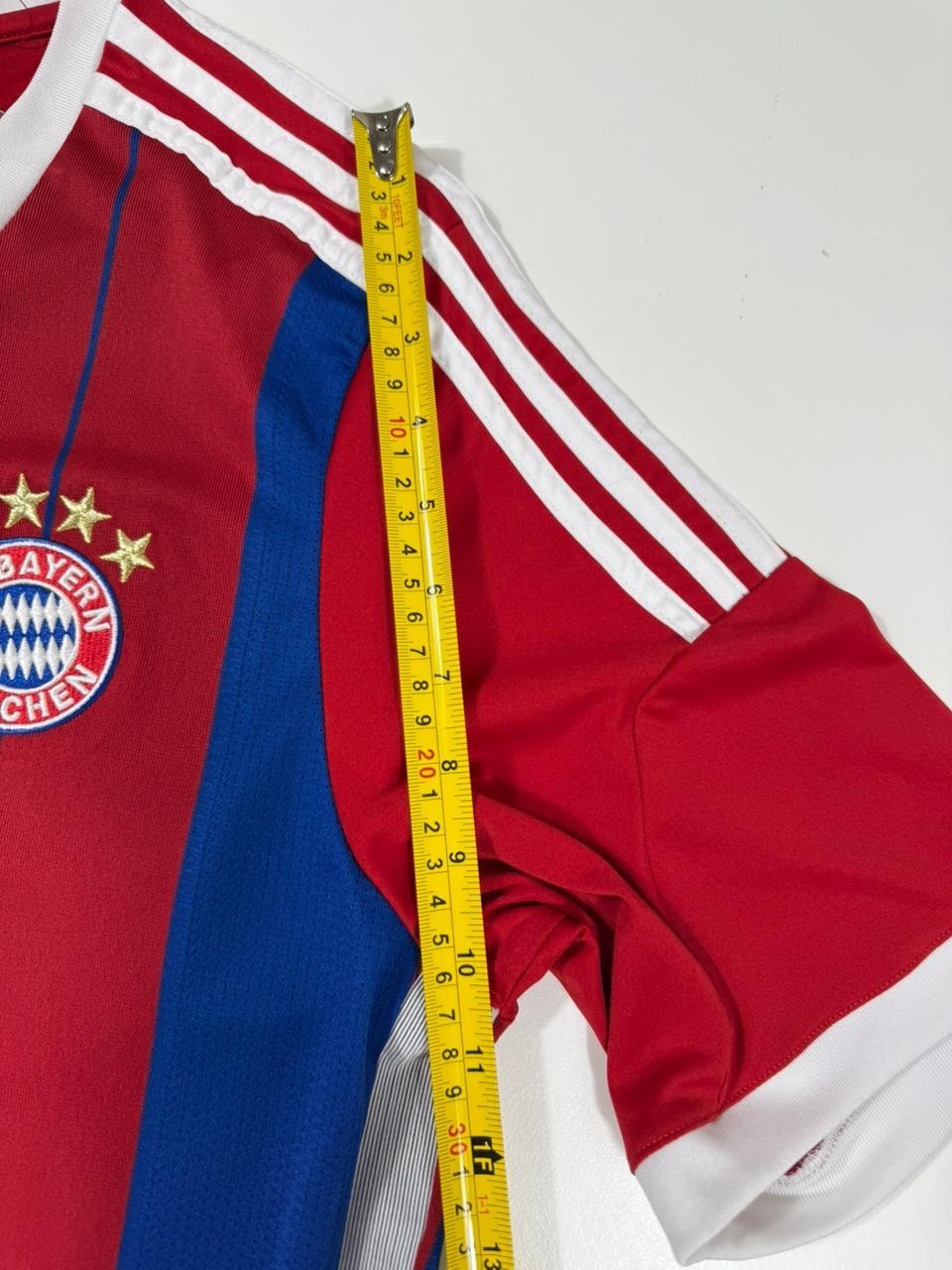 Adidas Bayern Munich Home Jersey Men's Large Red Blue Climacool De Iaco #92 Thai
