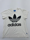 Adidas T-Shirt White size Please check images and measurements front view