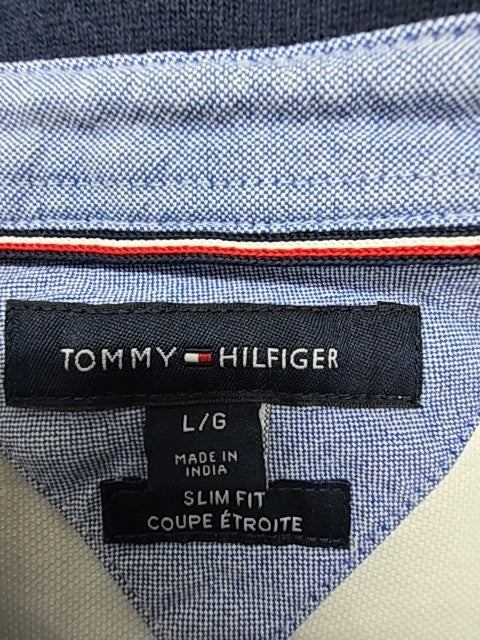 Tommy Hilfiger Boys White Polo Shirt size L product image 6