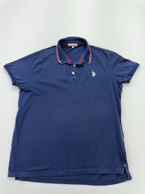 U.S. Polo Assn Men Blue Polo Shirt size XL product image 1
