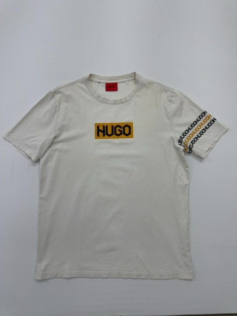 HUGO Men White T-Shirt product image 3