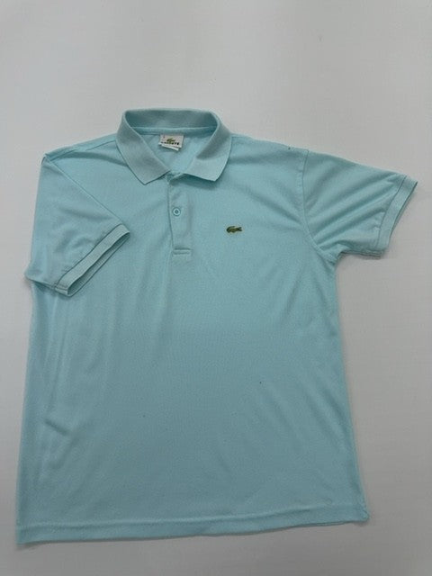 Lacoste Boys Light Blue Polo Shirt Kids Size 3 Classic Fit