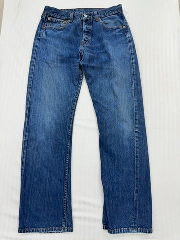 Levi's Men's 501 Original Medium Blue Jeans 32x32