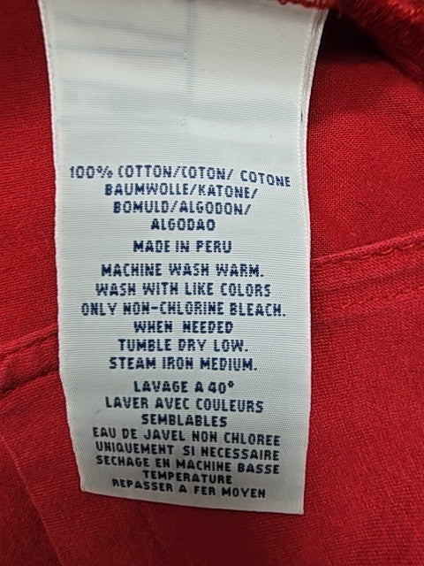 Artistic Haul Men Red Polo Shirt size L product image 4