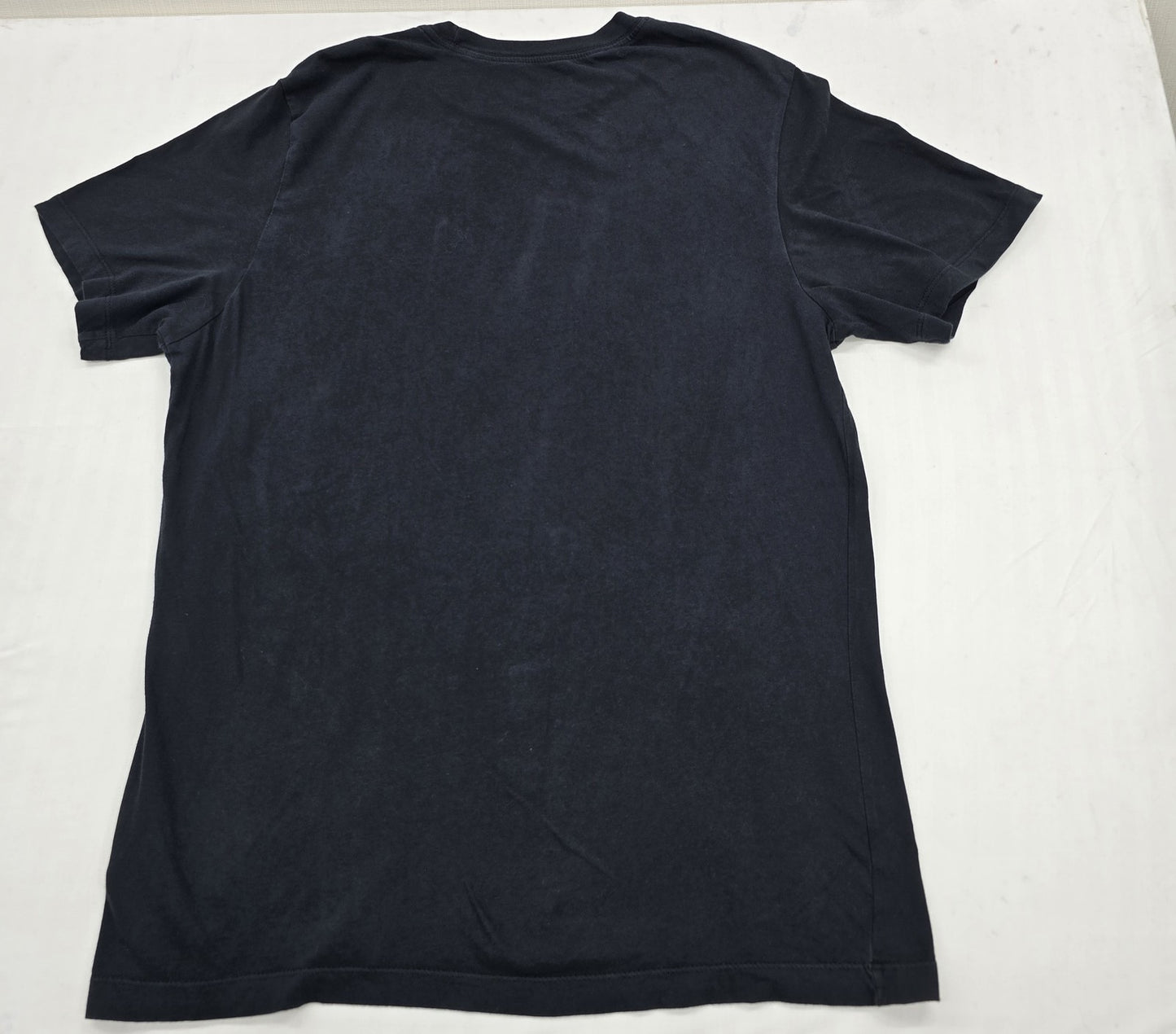 Nike Men's Black The Nike Tee T-Shirt L Lightweight Cotton Crew Neck
