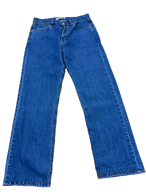 Tommy Hilfiger Denton Straight Blue Jeans Men's Size 33x34 100% Cotton