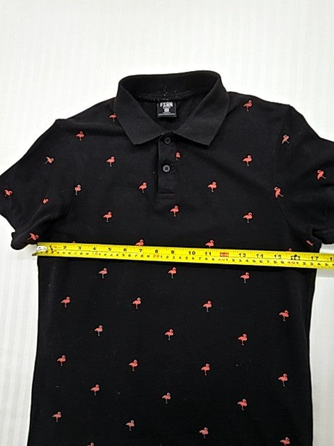 FSBN Women Black Polo Shirt size XS product image 7