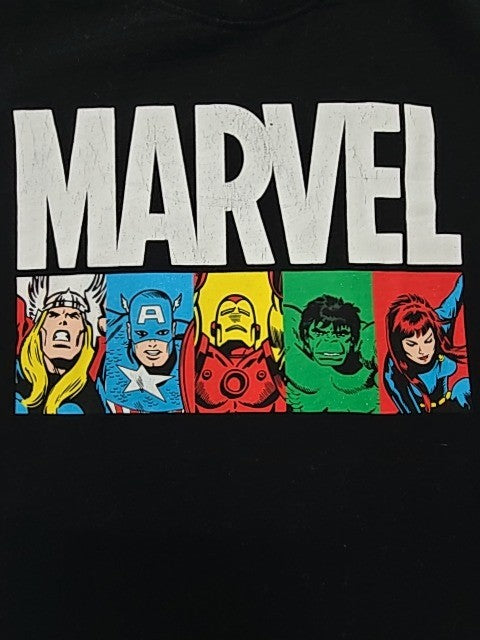 Marvel Boys Black T-Shirt size 38 product image 5