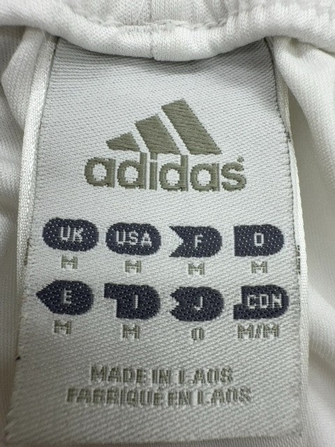 Adidas Men's White 3-Stripes Sprinter Shorts Size M