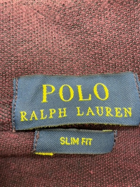 Polo Ralph Lauren Men's Purple Slim Fit Polo Shirt XL Short Sleeve